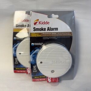 2KIDDE Smoke Alarm with Photoelectric Sensor